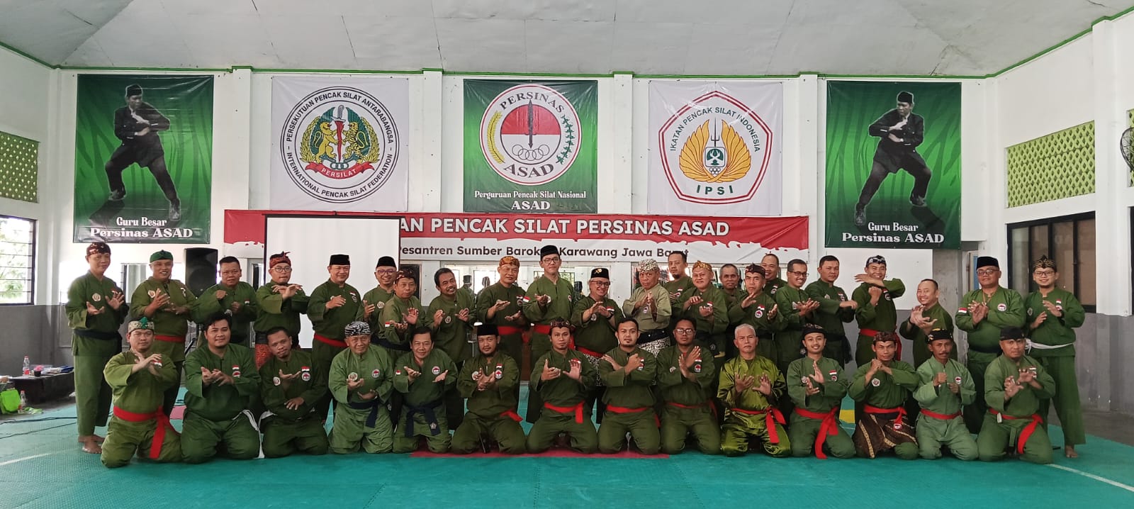 Konsolidasi ASAD Jawa Barat di Karawang Bahas Pembinaan Pesilat