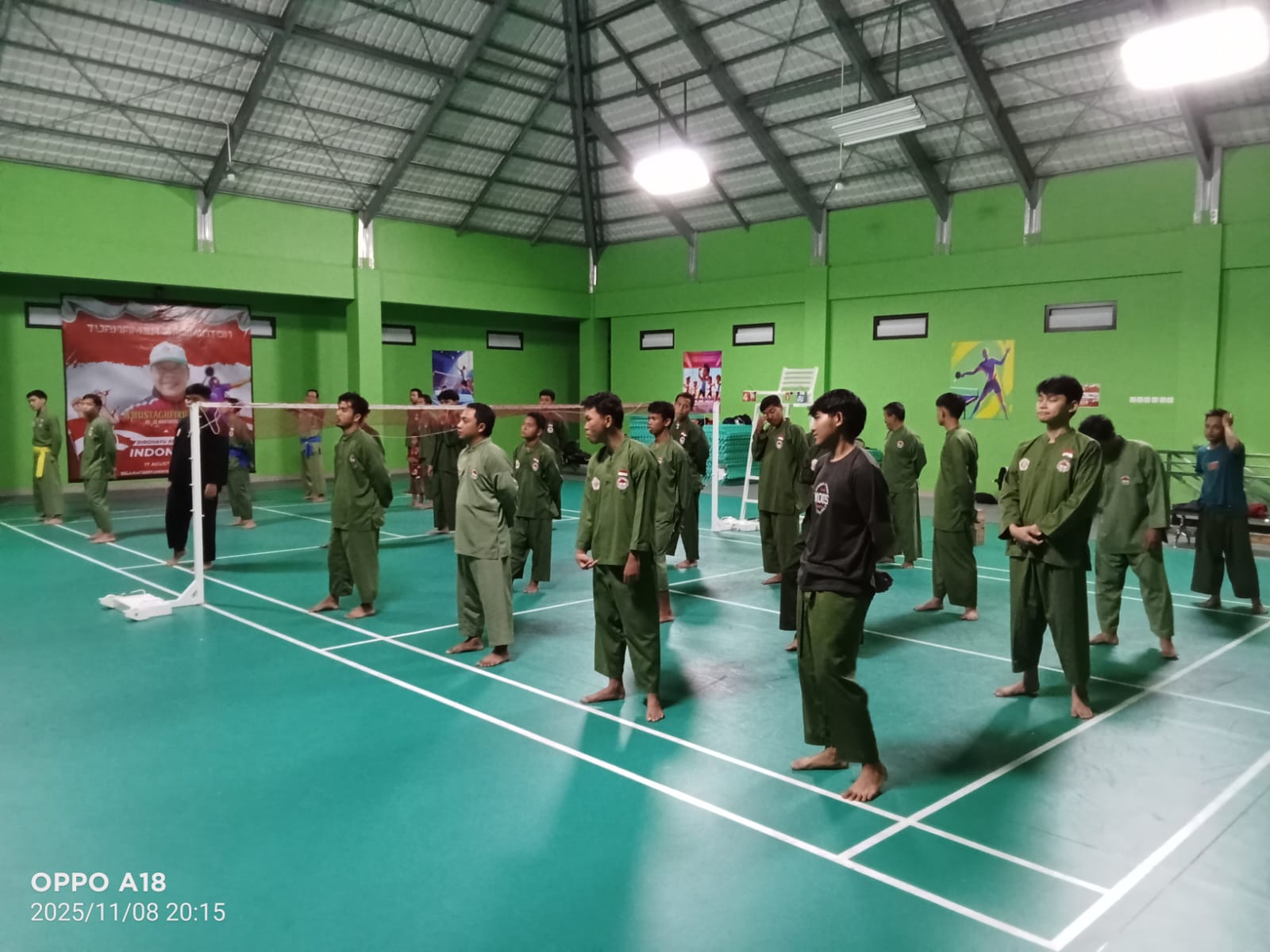 ASAD Cikampek Latih 87 Pesilat Putra Putri di Latihan Bersama