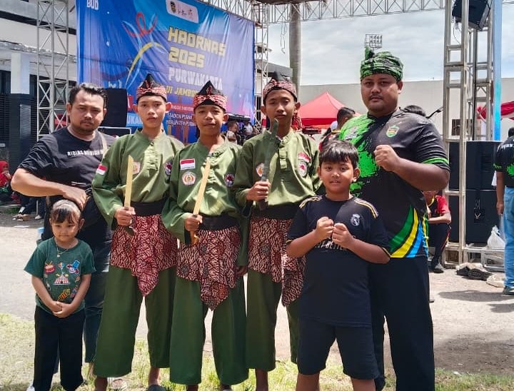 Tiga Pesilat PERSINAS ASAD Kab. Purwakarta Turut Ramaikan HAORNAS 2025