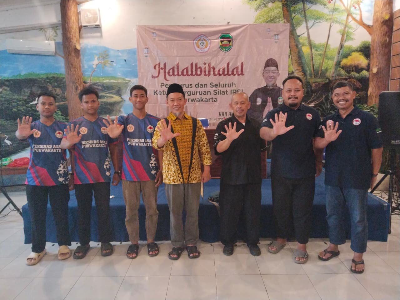 PERSINAS ASAD Purwakarta Hadiri Halal Bihalal IPSI Kabupaten Purwakarta