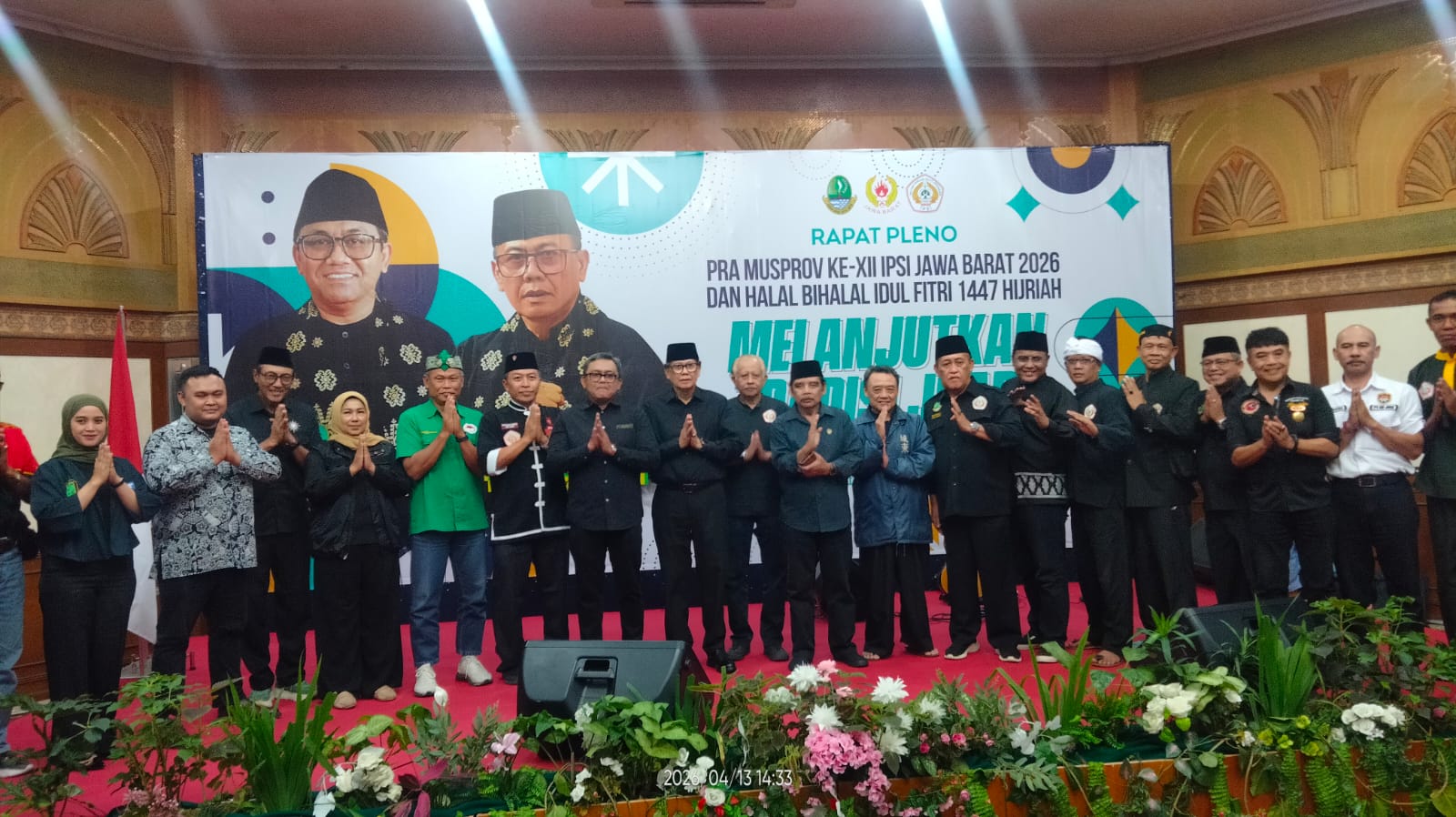 Ketua Pengprov PERSINAS ASAD Jawa Barat Hadiri Halal Bihalal dan Persiapan Rapat Pleno MUSYPROV XII IPSI Jawa Barat