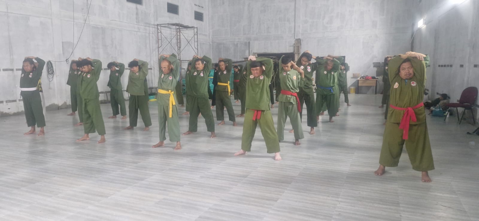 ASAD Cirebon Perkuat Kemampuan Sabuk Merah Melalui Latihan Gabungan Materi Teknik dan Teori